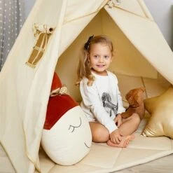 Doll Pillow - Ecru -Fun with Mum Soldes 010