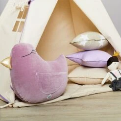 Bird Pillow - Beige -Fun with Mum Soldes 025