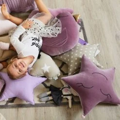 Pillow - Star Beige In Stars -Fun with Mum Soldes 037 5