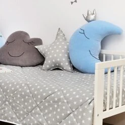 Pillow - Star Grey In Stars -Fun with Mum Soldes 041