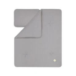 Baby Bed Set S - Grey -Fun with Mum Soldes 056kolderka muslinowa szara