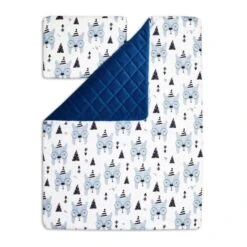 Baby Blanket Set S - Bear Face