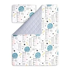 Toddler Blanket Set M - Love To The Moon