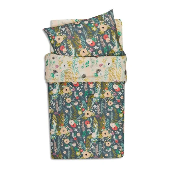 Duvet Set 100x120 - Floral Blooming 1 Duvet Set 100x120 - Floral Blooming