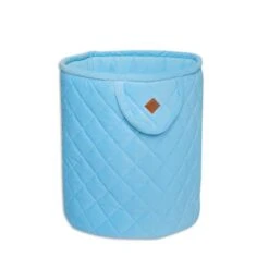 Basket For Toys - Velvet - Blue