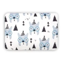 Junior Bed Pillow L - Bear Face