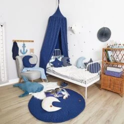 Bed Canopy + Floor Mat + Pillows - Navy -Fun with Mum Soldes 2018 12 04 funwithmum34737a 1