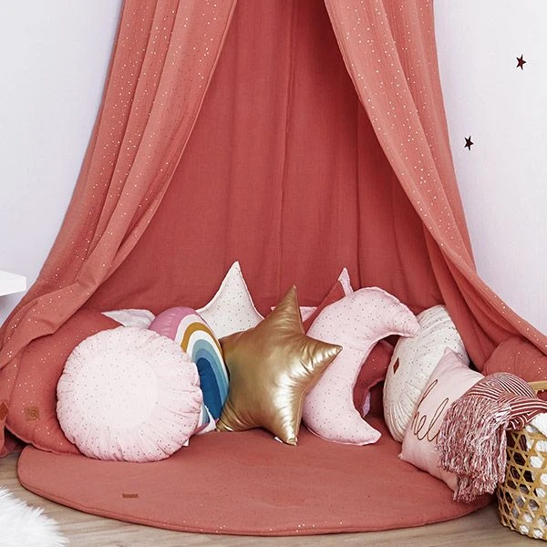 Moon Pillow - Coral 6 Moon Pillow - Coral – Image 6