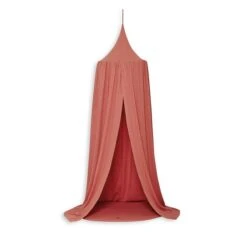 Bed Canopy + Floor Mat - Coral