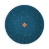 Round Pillow - Teal Blue