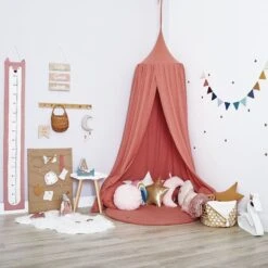 Bed Canopy - Coral -Fun with Mum Soldes 2018 12 04 funwithmum34913