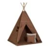 Teepee Tent + Floor Mat + Pillows - Carmel