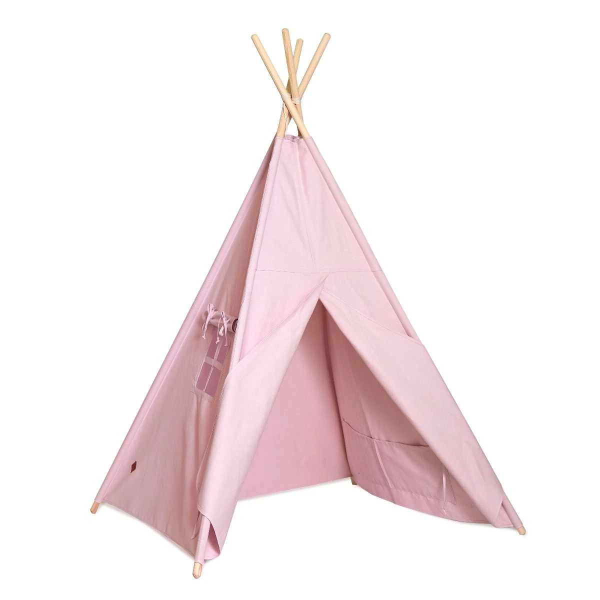 Teepee Tent - Powder Pink 1 Teepee Tent - Powder Pink