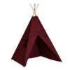 Teepee Tent - Maroon