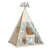 Teepee Tent + Floor Mat + Pillows - Rabbit
