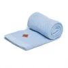 Knitted Blanket - Blue