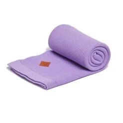 Knitted Blanket - Lilac