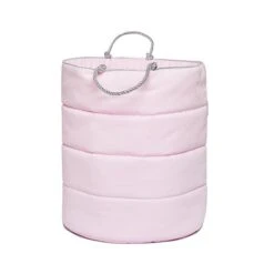 Basket For Toys Large - Silver Pink