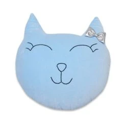Cat Pillow - Blue