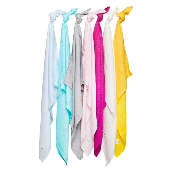 Bamboo Swaddle 2 Pack - Fuchsia/Pink 3 Bamboo Swaddle 2 Pack - Fuchsia/Pink – Image 3