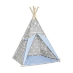Teepee Tent + Floor Mat - Sea Breeze