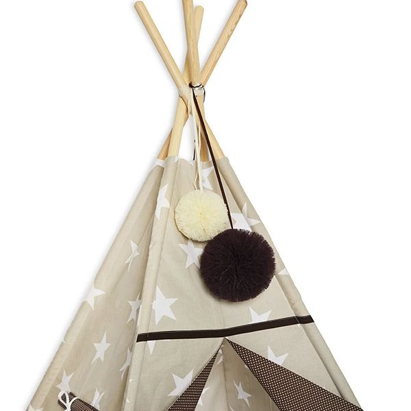 Pom-pom 15 Cm - Brown 2 Pom-pom 15 Cm - Brown – Image 2