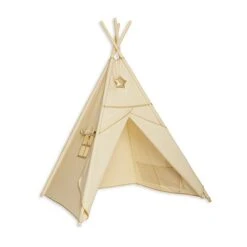 Teepee Tent - Gold Ecru