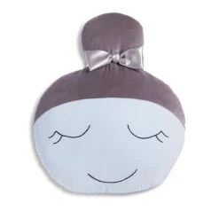 Doll Pillow - Mint Grey