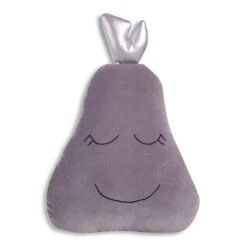 Pear Pillow - Grey