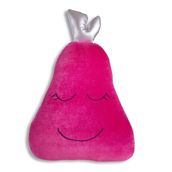 Pear Pillow - Fuchsia 1 Pear Pillow - Fuchsia