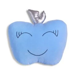 Apple Pillow - Blue