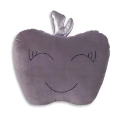Apple Pillow - Grey