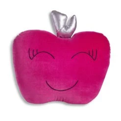 Apple Pillow - Fuchsia