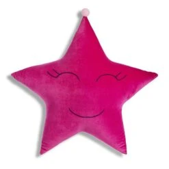 Star Pillow - Fuchsia