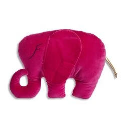 Elephant Pillow - Fuchsia