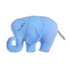 Elephant Pillow - Blue