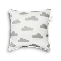 Pillow - Square In Grey Clouds