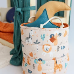 Basket For Toys - Safari -Fun with Mum Soldes basket safari3