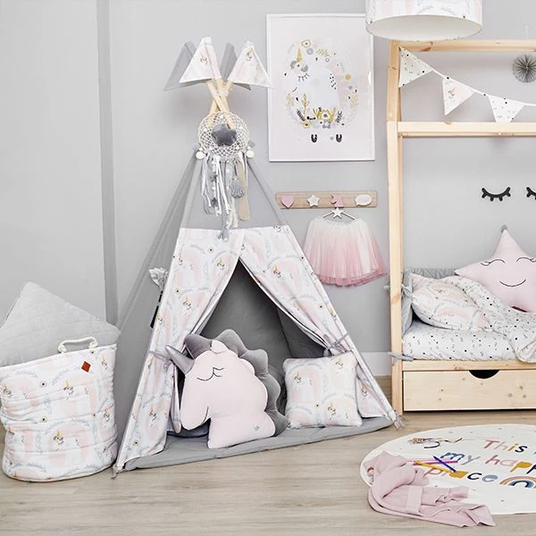 Basket For Toys - Unicorns 3 Basket For Toys - Unicorns – Image 3