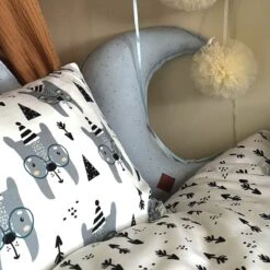 Duvet Set 140x200 - Bear Face -Fun with Mum Soldes bear face 6