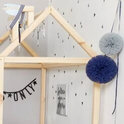 Pom-pom 15 Cm - Grey -Fun with Mum Soldes bear face pompom 2 1