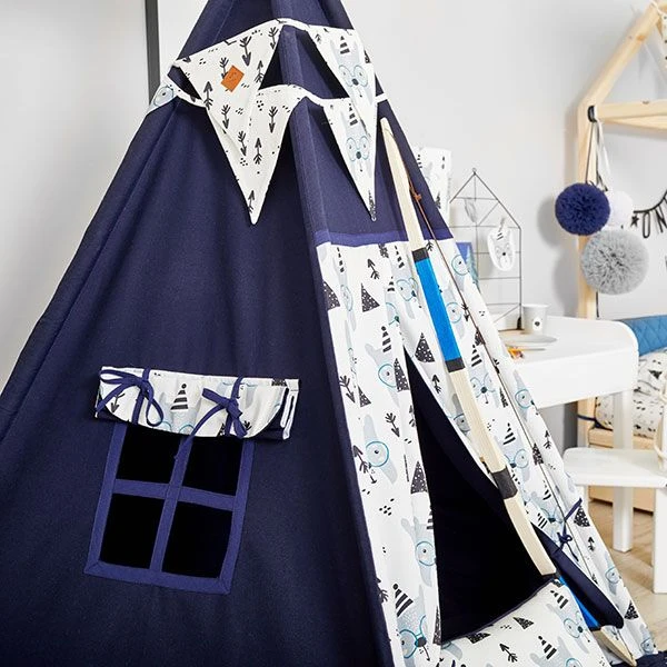 Teepee Tent - Bear Face 8 Teepee Tent - Bear Face – Image 8