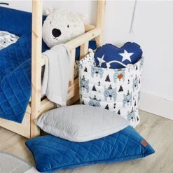 Basket For Toys - Bear Face -Fun with Mum Soldes bear face velvet pillows