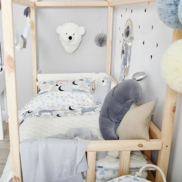 Duvet Set 100x135 - Bear Family 2 Duvet Set 100x135 - Bear Family – Image 2