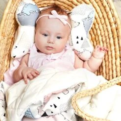 Baby Blanket S - Bear Family 9 Baby Blanket S - Bear Family -Fun with Mum Soldes bear family butterlfy 9