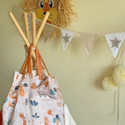 Junior & XL Bedding Bag - Safari -Fun with Mum Soldes bedding bag safari 7 1