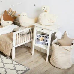 Bird Pillow - Grey -Fun with Mum Soldes bird ecru 2