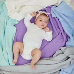 Knitted Blanket - Ecru -Fun with Mum Soldes blankets 1 1