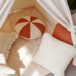 Floor Mat - Boucle Ecru -Fun with Mum Soldes boucle mat2 1