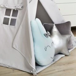 Bunny Pillow - Mint -Fun with Mum Soldes bunny mint 2